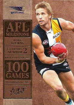 2012 Select AFL Champions - Milestone Game Foils #MG65 Mark LeCras Front